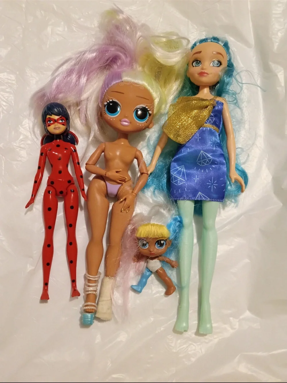 Box of Barbies and others TLC